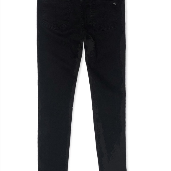 rag & bone Jeans sz 24 Ankle Skinny Black - Picture 8 of 13
